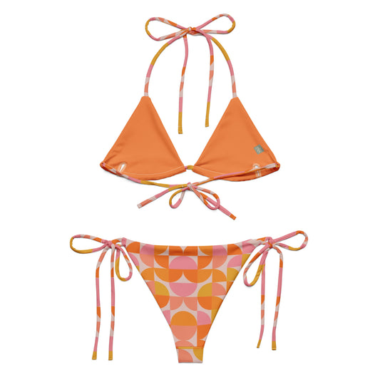 Coral Blush Bikini Set