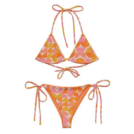 Coral Blush Bikini Set